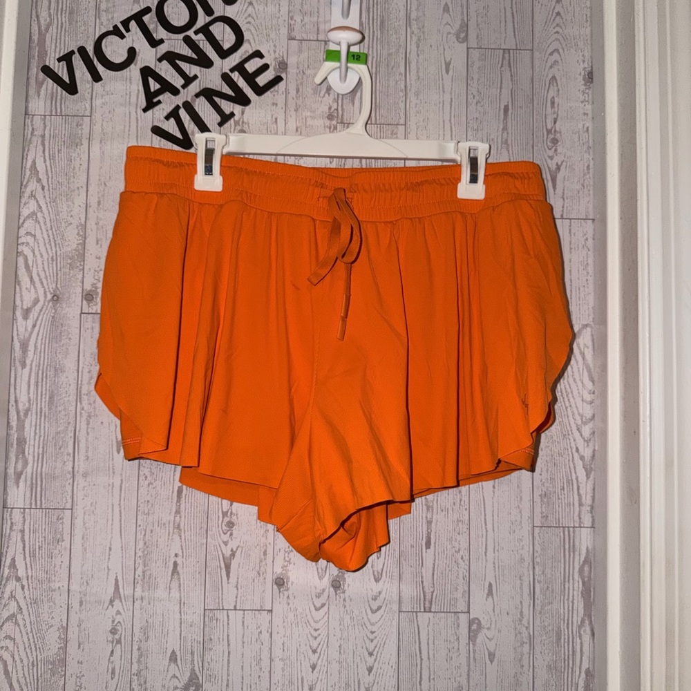 JoyLab Vibrant Orange Athletic Shorts